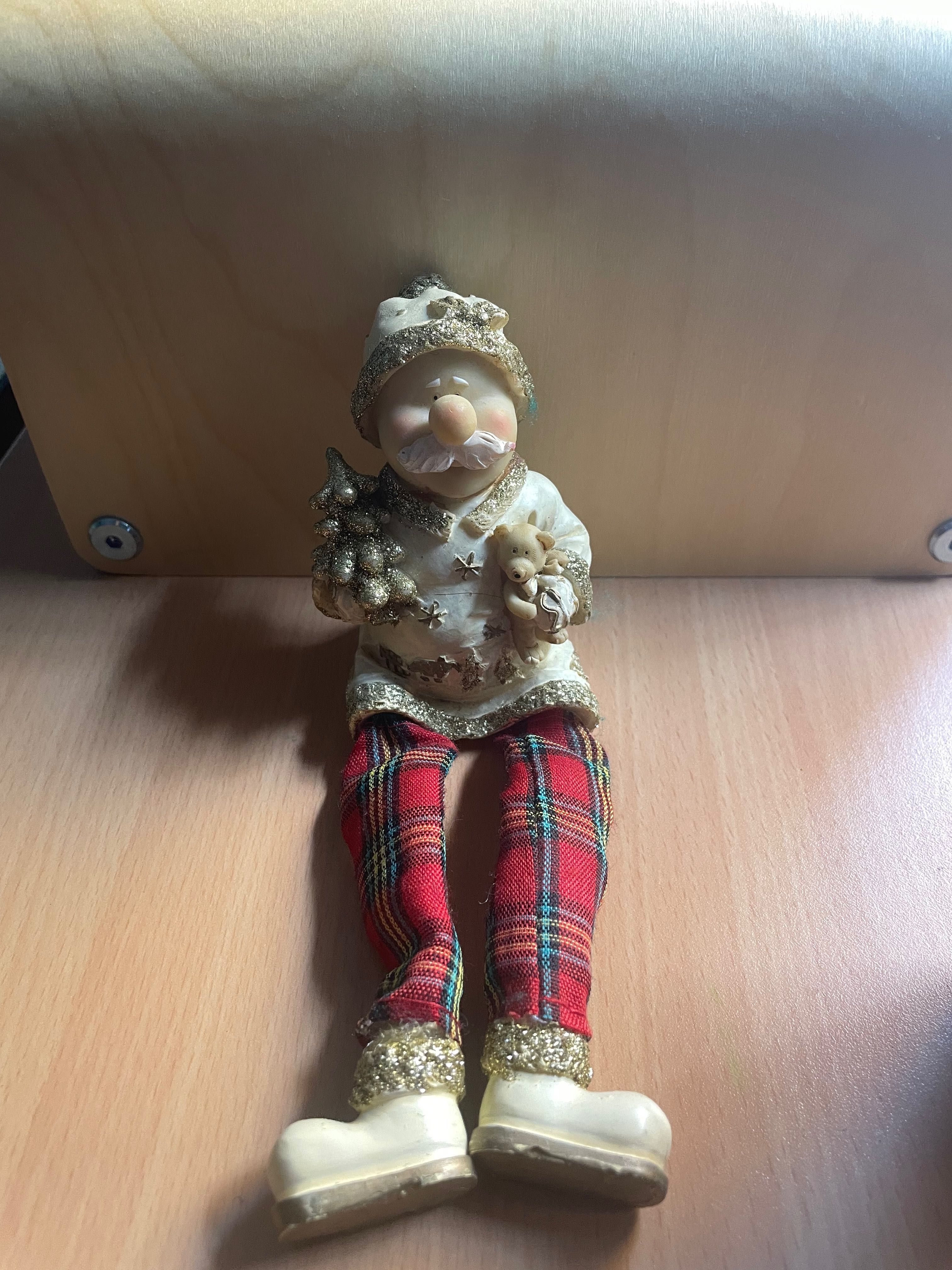 Boneco natalício como novo