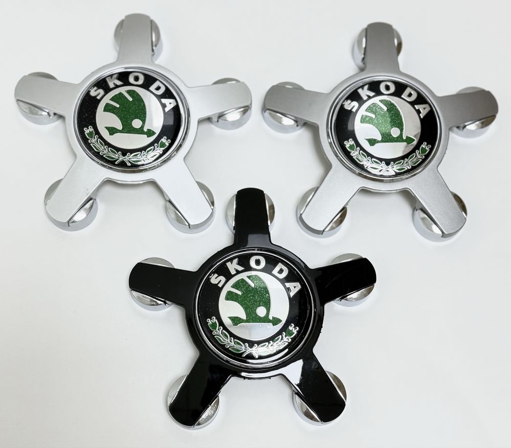 Ковпачки в диски краби зірки VW Skoda колпачки Шкода Вольцваген