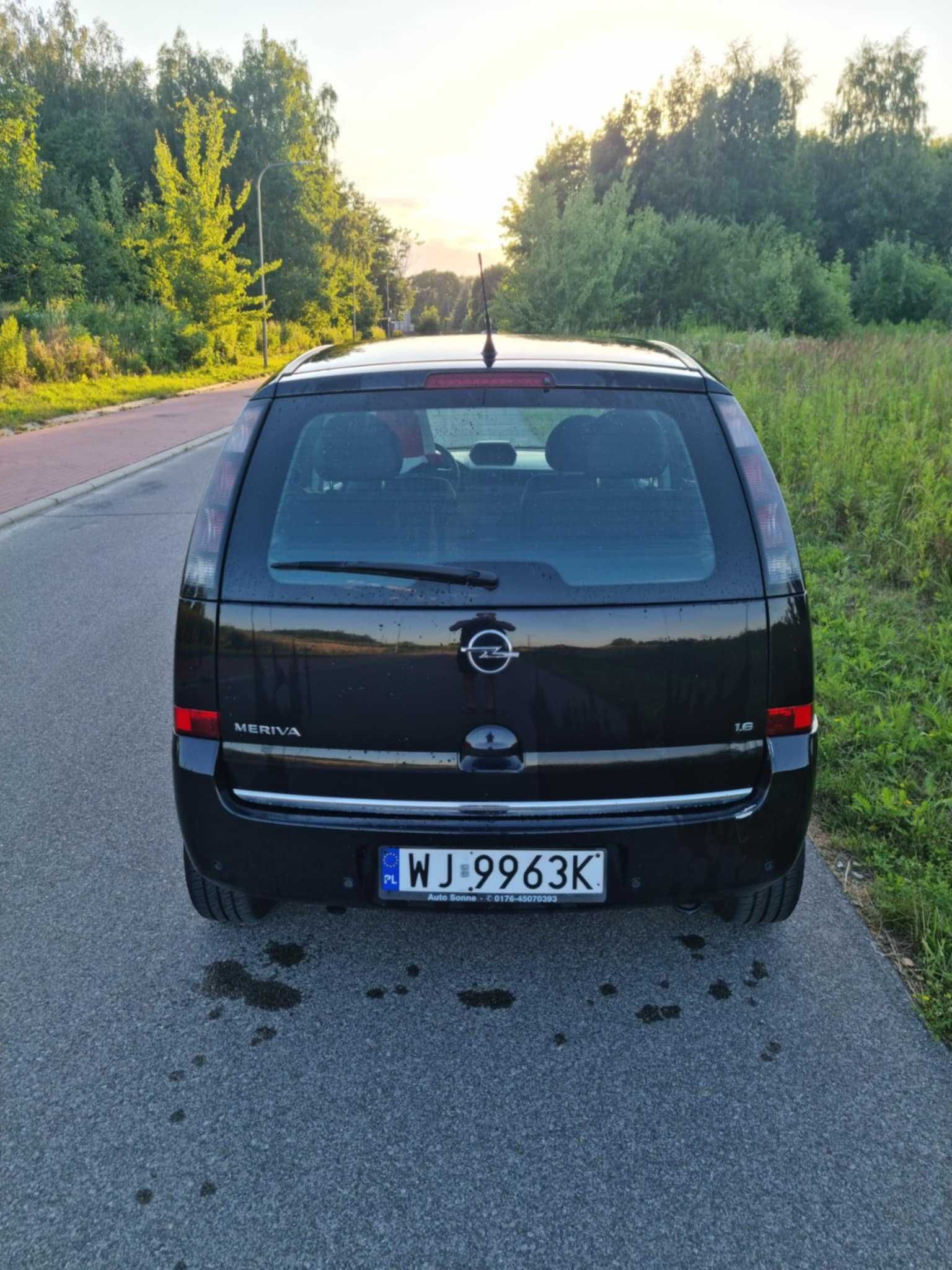 Meriva A – 1.6 Benzyna + LPG, 2007, Klima, Podgrzewane fotele 197000km