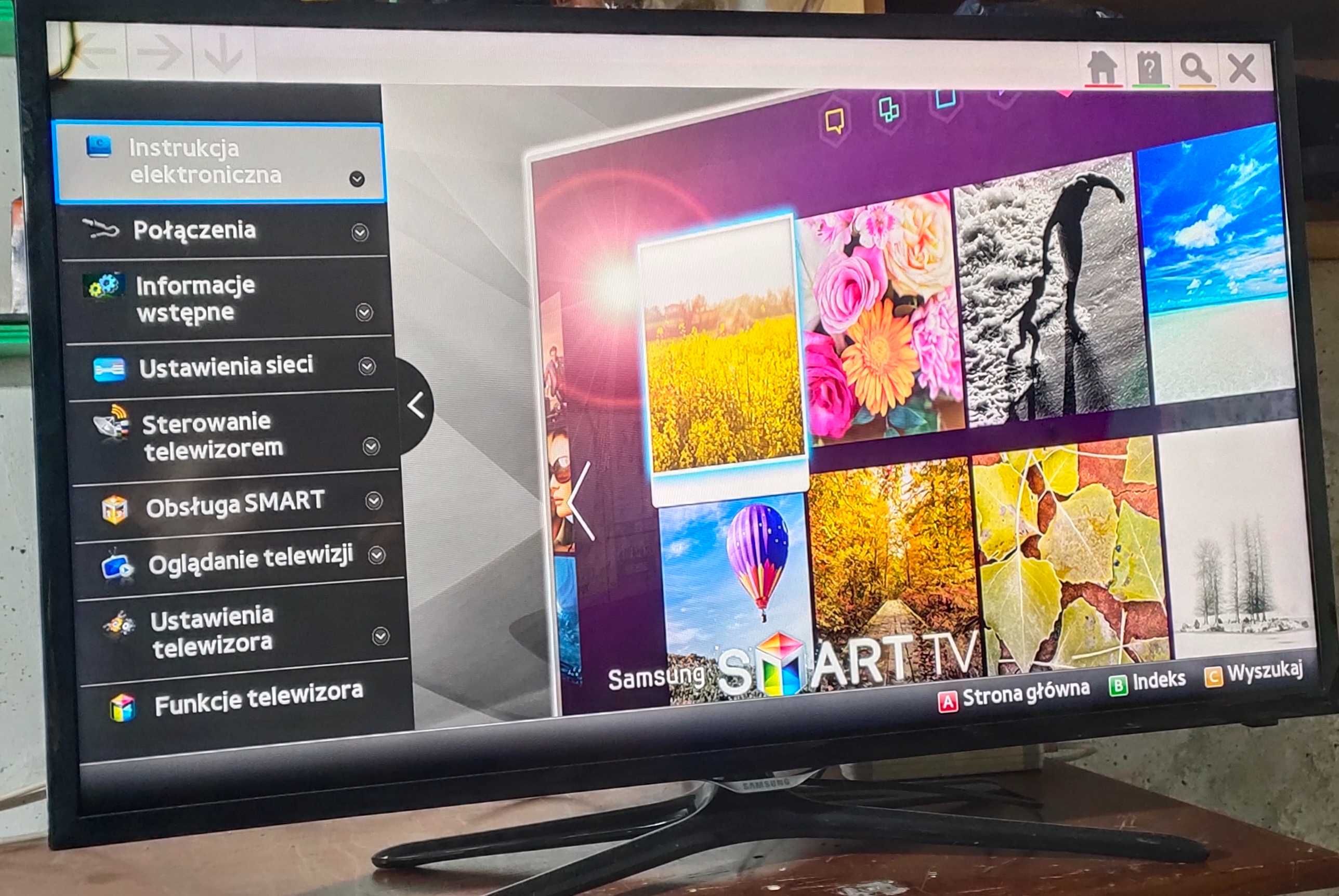 Telewizor Samsung 39 cale ue39f5500aw Smart TV Wi-fi YouTube
