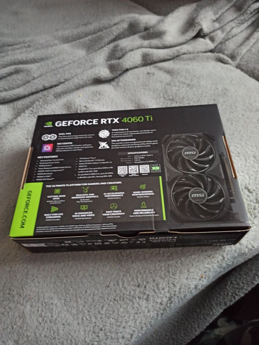 Karta, graficzną RTX4060 TI 8GB