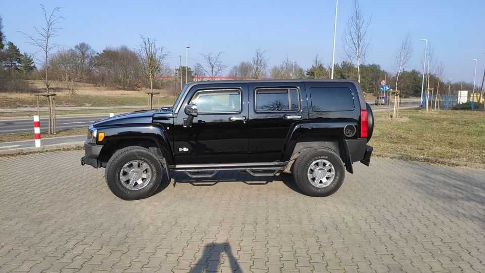 Hummer H3 2006 3.5l stan bardzo dobry - czarny - beżowe skóry