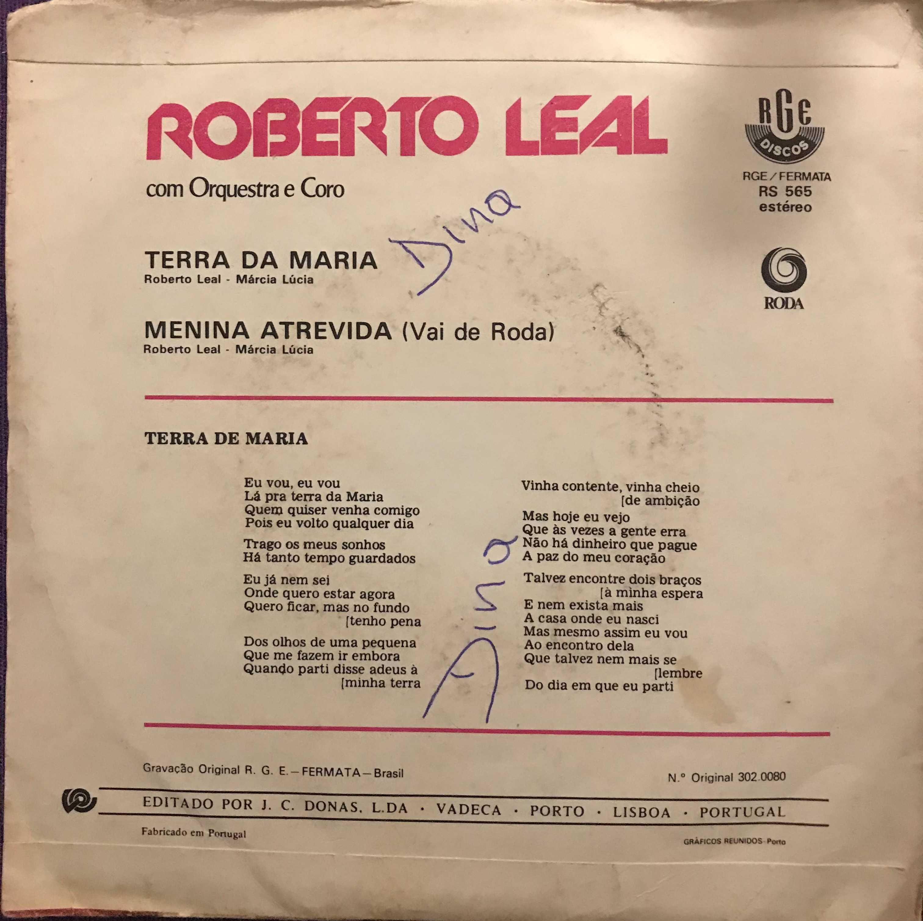 Vinil Roberto Leal