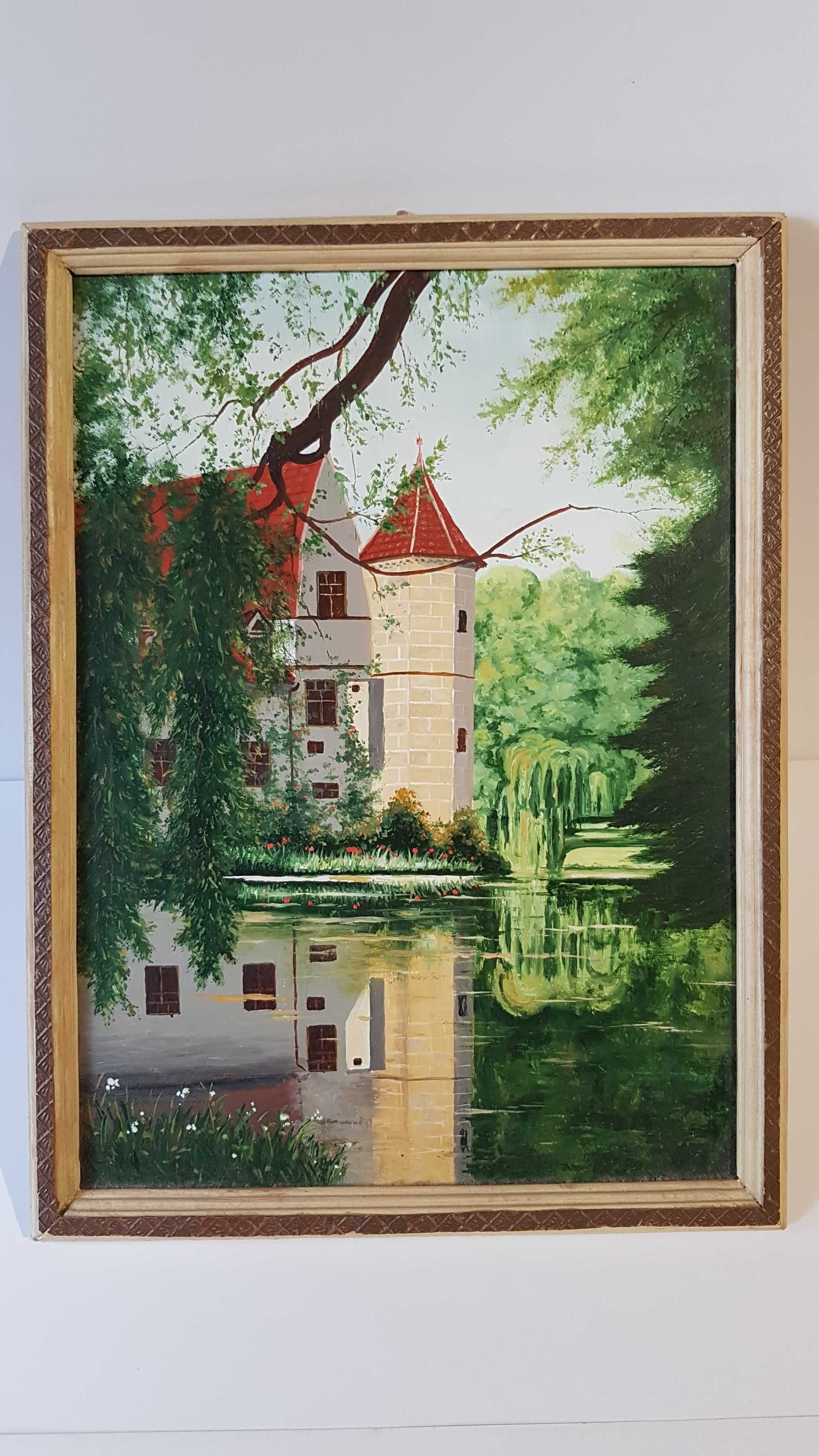 Картина «Замок», масло