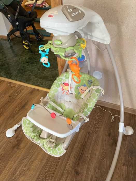 Leżaczek bujaczek Fisher Price