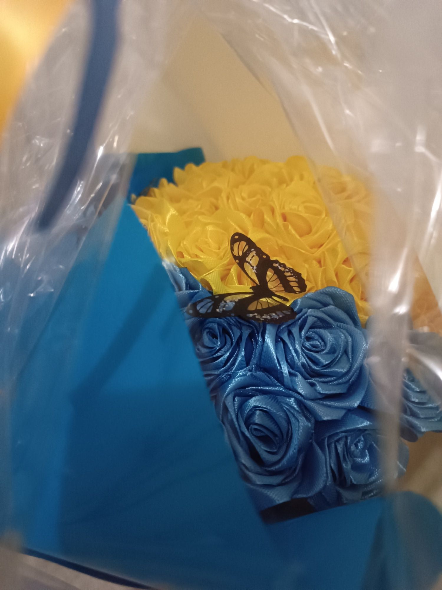 Вічні квіти, букет для героя України зі знижкою -45%