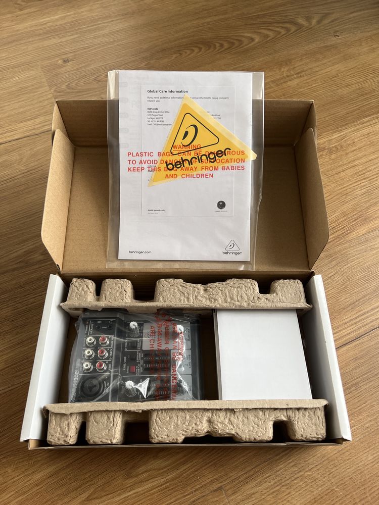 Behringer 302USB – mikser z interfejsem audio