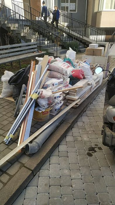 Вивіз сміття/Вывоз мусора/Вивіз будівельного сміття