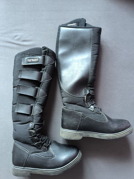 Buty jeździeckie zimowe r. 37