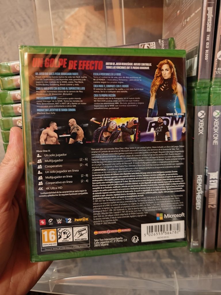 Xbox One WWE 2K22 NOWA w Folii//