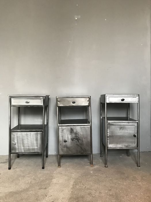 Szafka nocna LoFt medyczna lekarska industrialna
