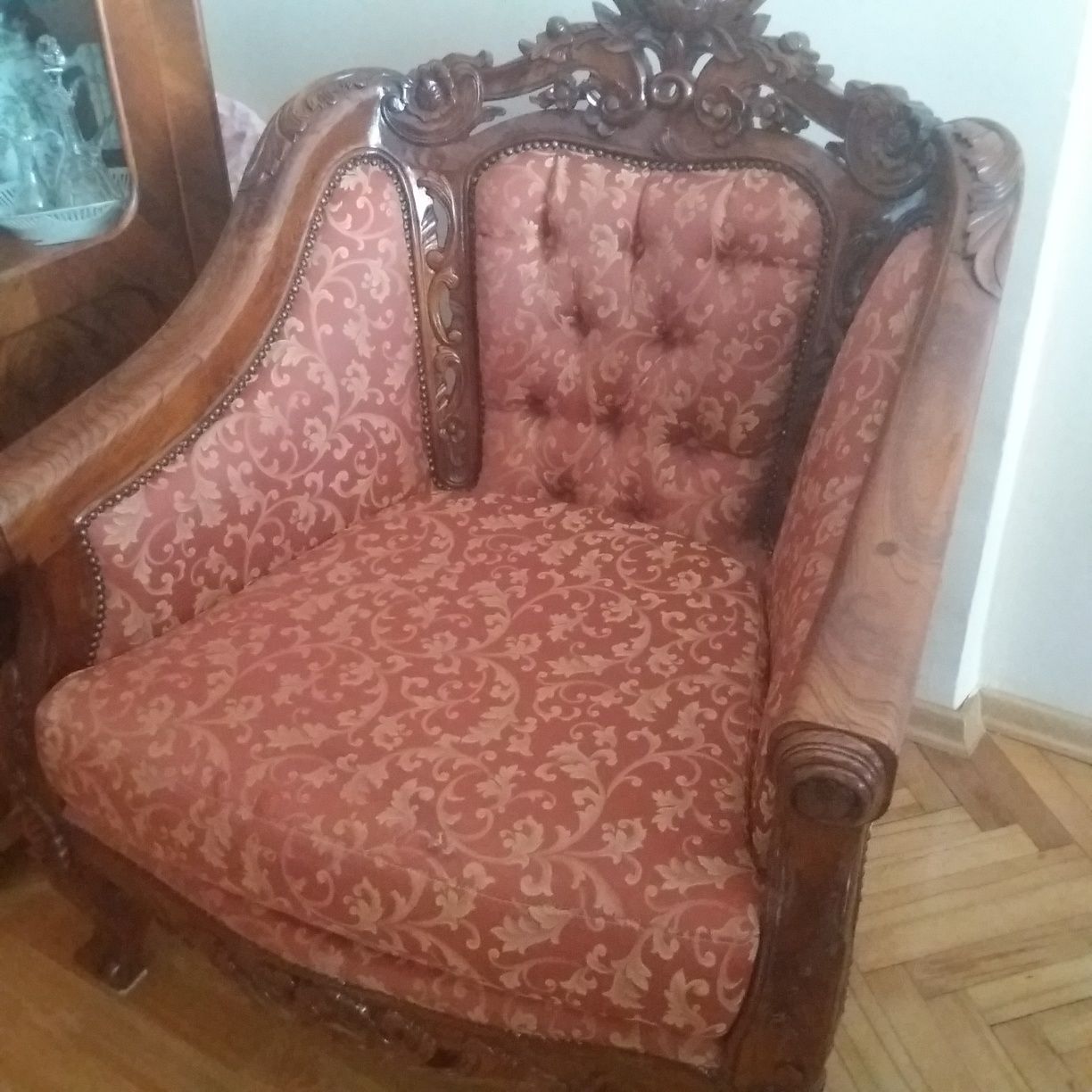 Stylowa sofa 3 osobowa z dwoma fotelami