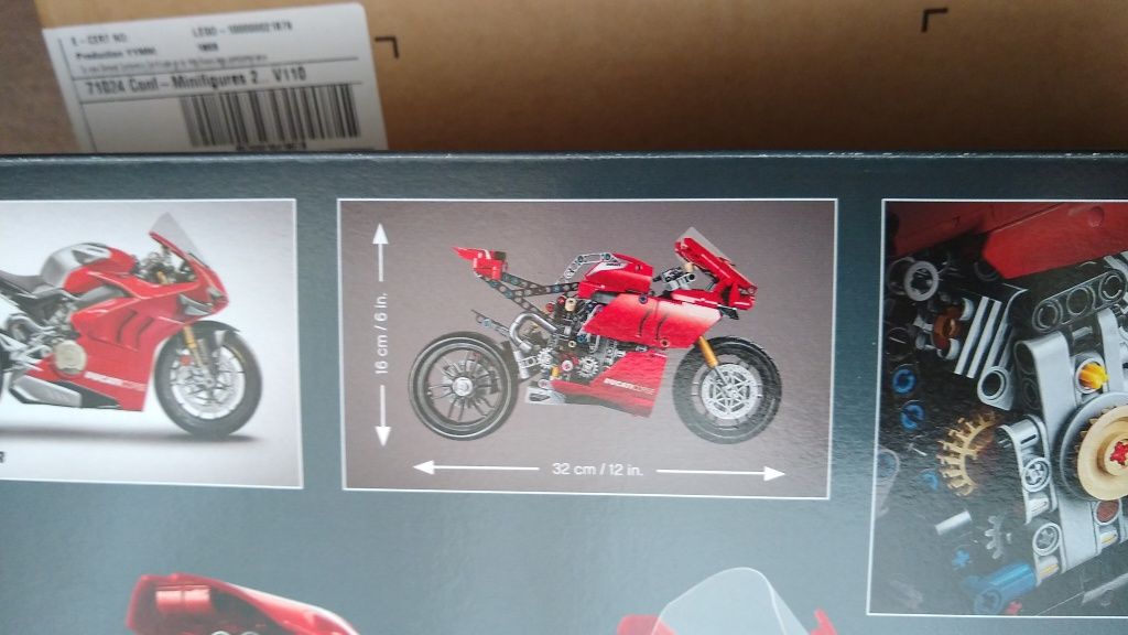 Lego 42107 Technic Ducati Panigale V4 R - Novo e Selado