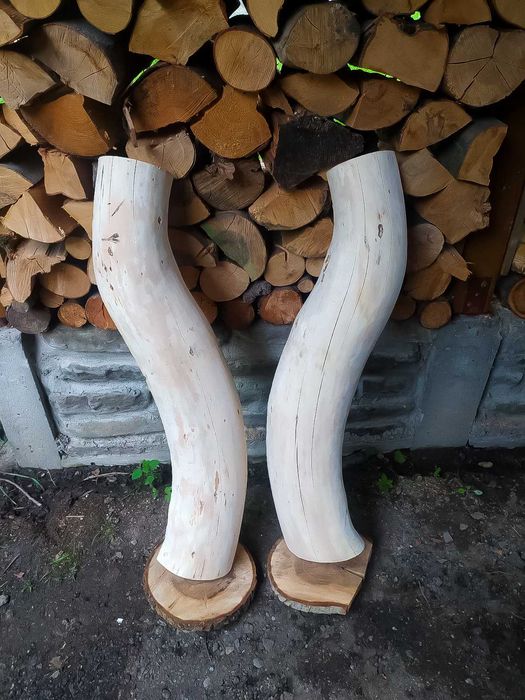 Ozdobny drewniany zastrzał do altany/wiaty