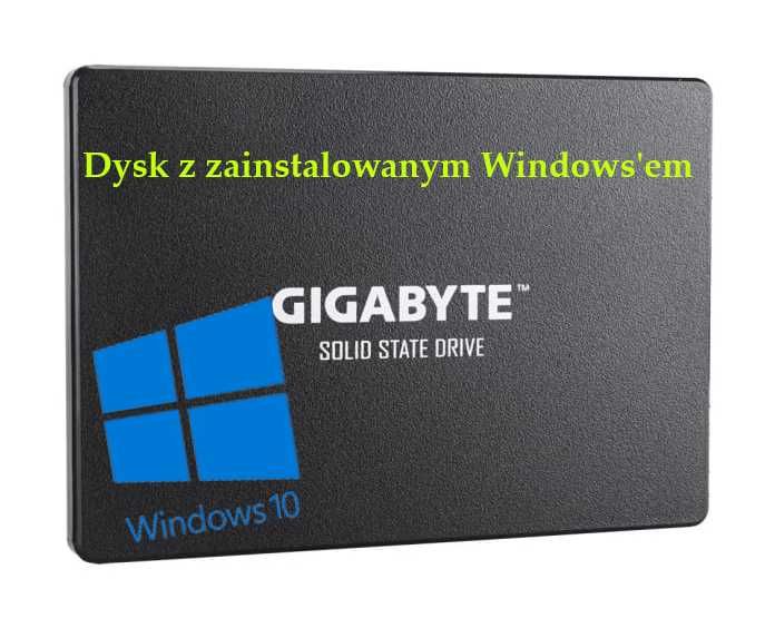 Dysk SSD z zainstalowanym Windows 10/11 goodram 256GB