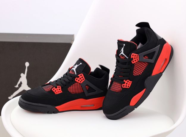 Nike Air Jordan Retro 4. В наличии 8 цветов.Размер 41-45. Найк Джордан