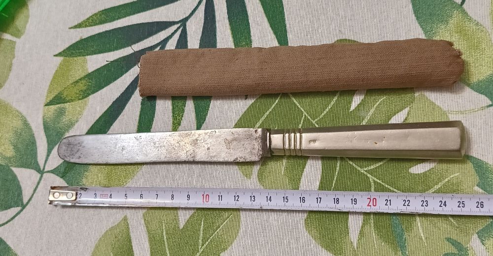 Stary nóż Gerlach BM 127 g. Przedwojenny około 1886 do 1900 r. Duży