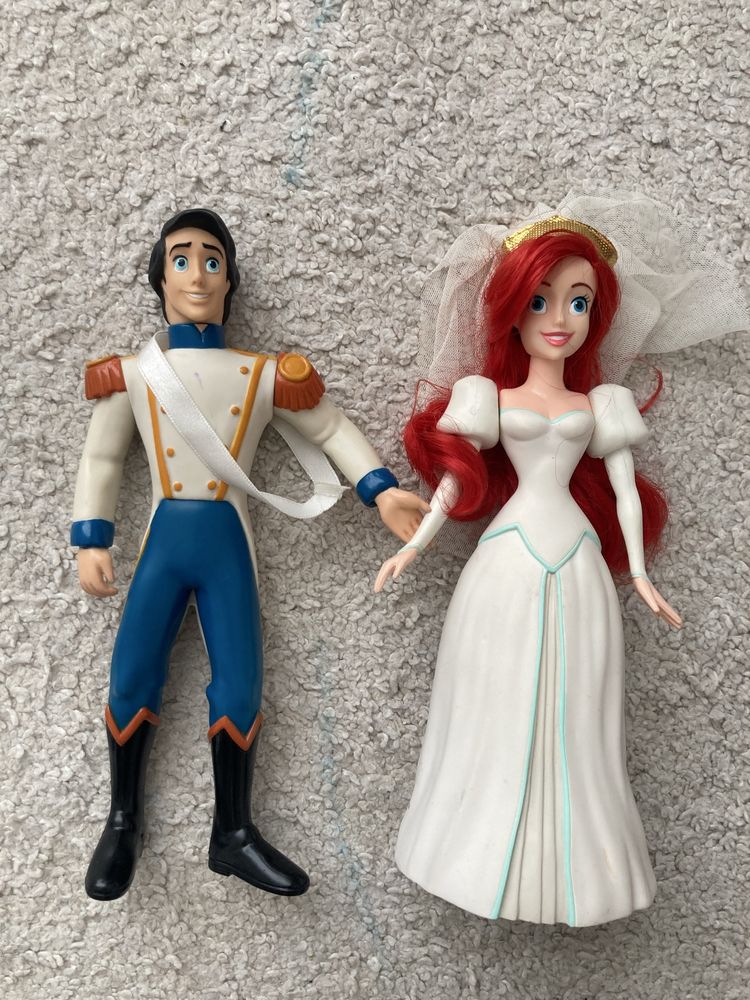 Lalki disney Mała Syrenka Arielka i książe Eryk