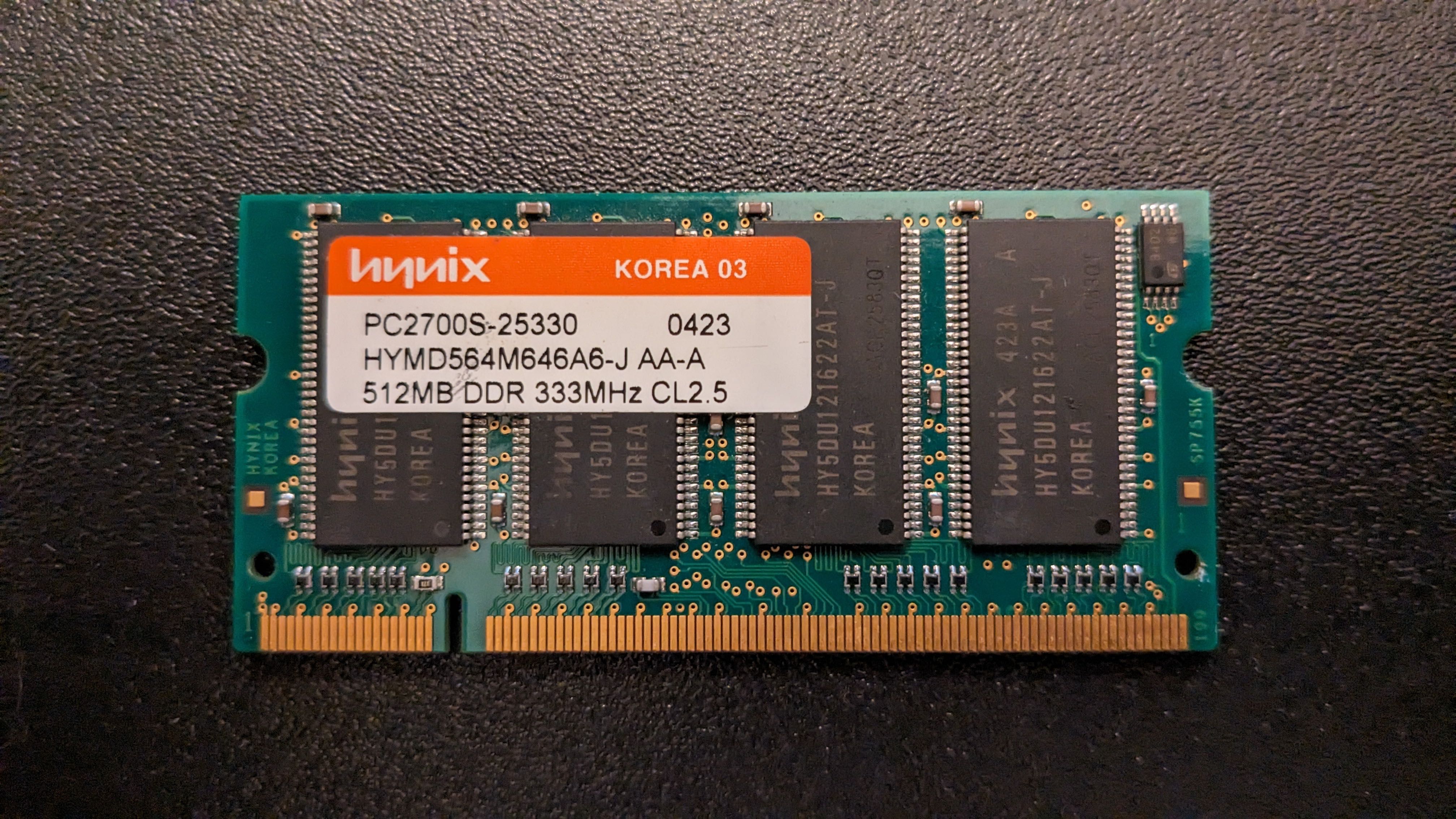 Memórias SO-DImm (DDR1/DDR2/DDR3)