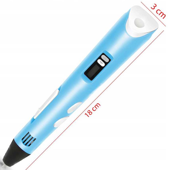 Mega Długopis 3D (Wkłądy Gratis)