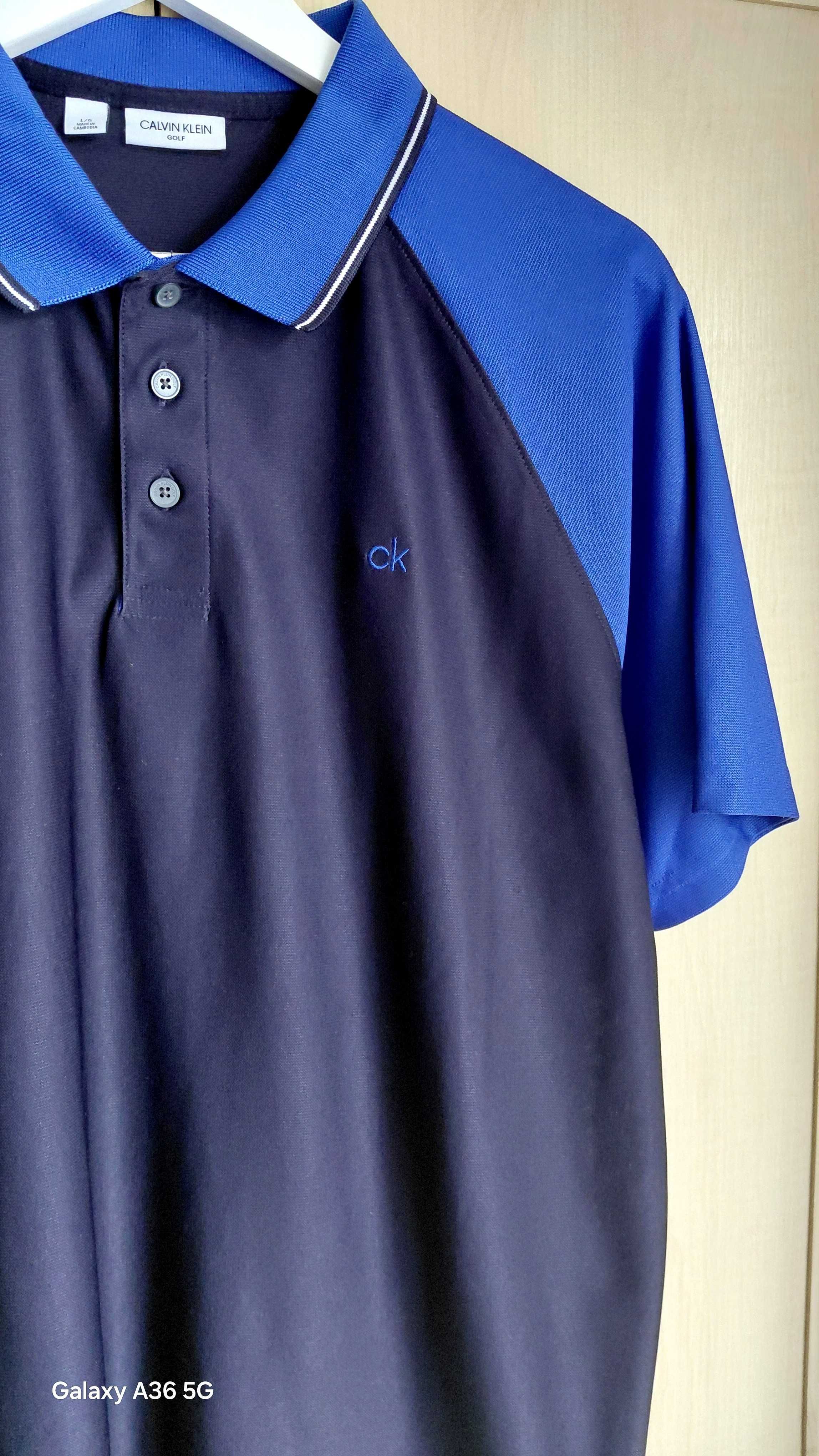 Męska śliczna koszulka polo Calvin Klein