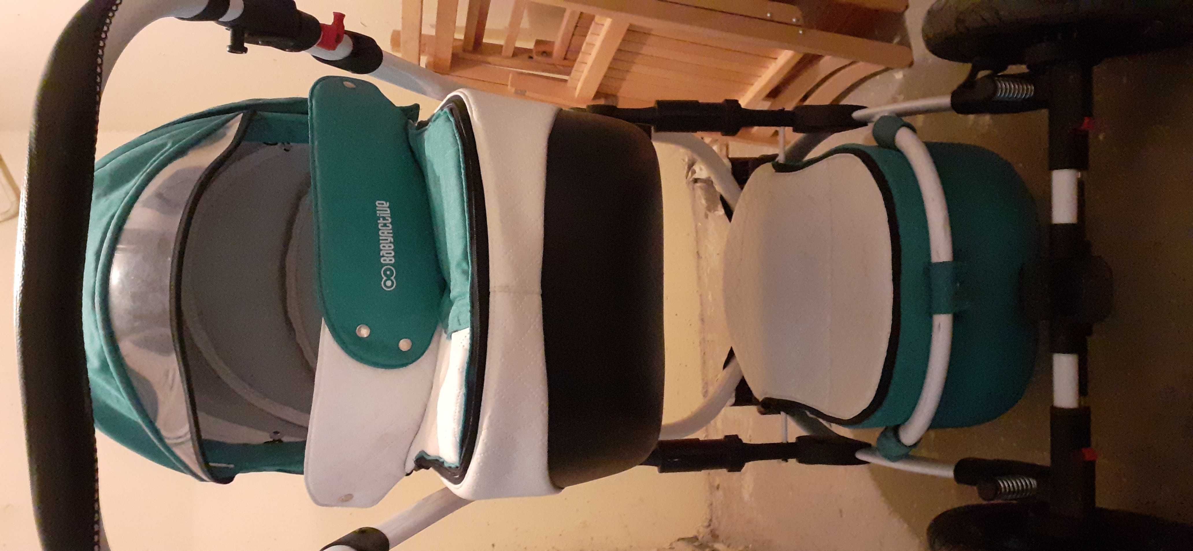 Wózek 3 w 1 Baby Activ Shell