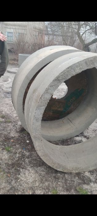 Бетонні кільця (1м./1.5м./0.7м)