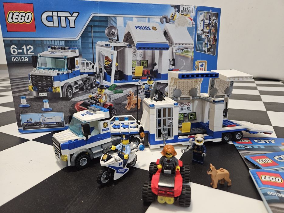 Lego City 60139 Mobilne Centrum Dowodzenia