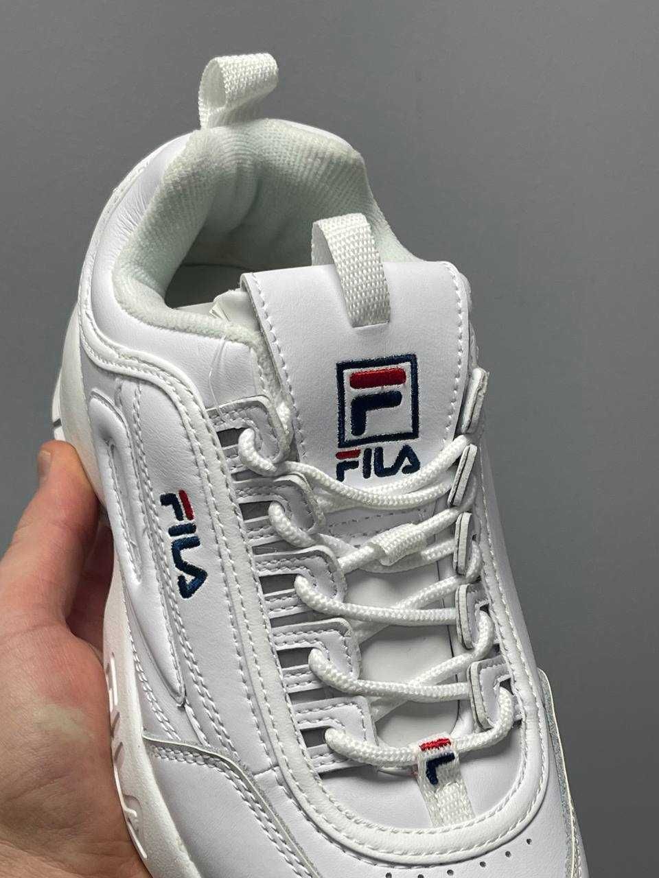 АКЦІЯ! Жіночі кросівки Fila Disruptor II Low ‘White’ (36 р.)