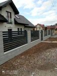Przęsło ogrodzeniowe z profili 80x20mm pod wymiar