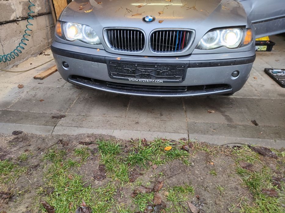 Bmw e46 lift zderzak przedni przód  silbergrau A08/7 tylny tyl tylni