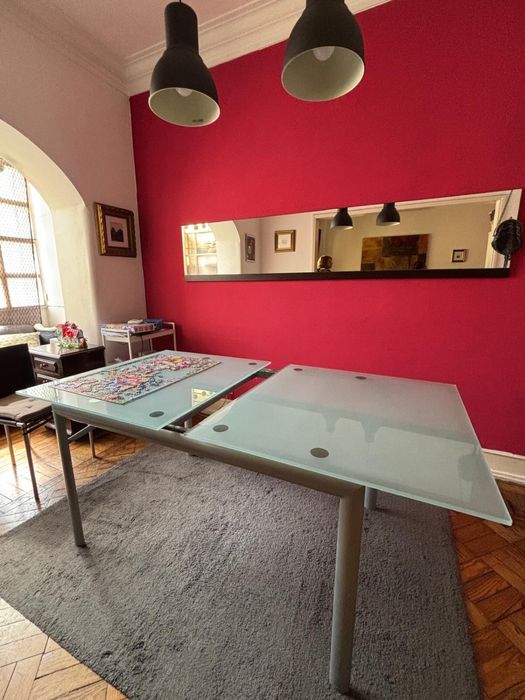 Mesa de Jantar em vidro