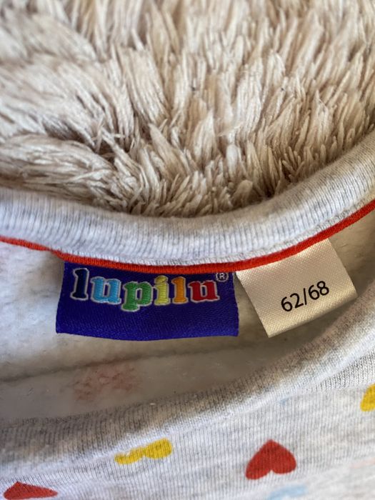 Dresik ocieplany dziewczęcy Lupilu 62/68