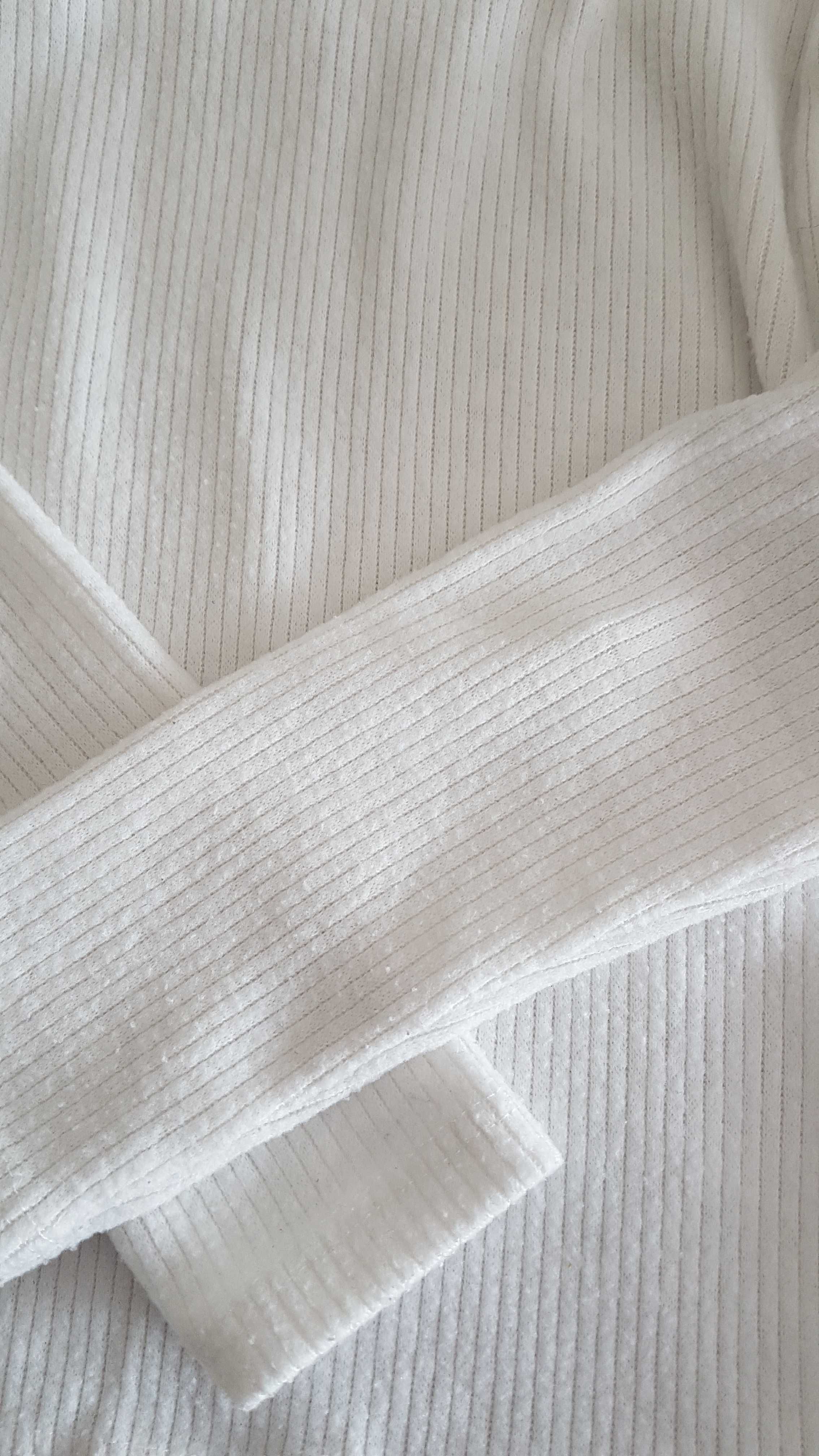 komplet dziewczecy spodnie sweterek 104/110