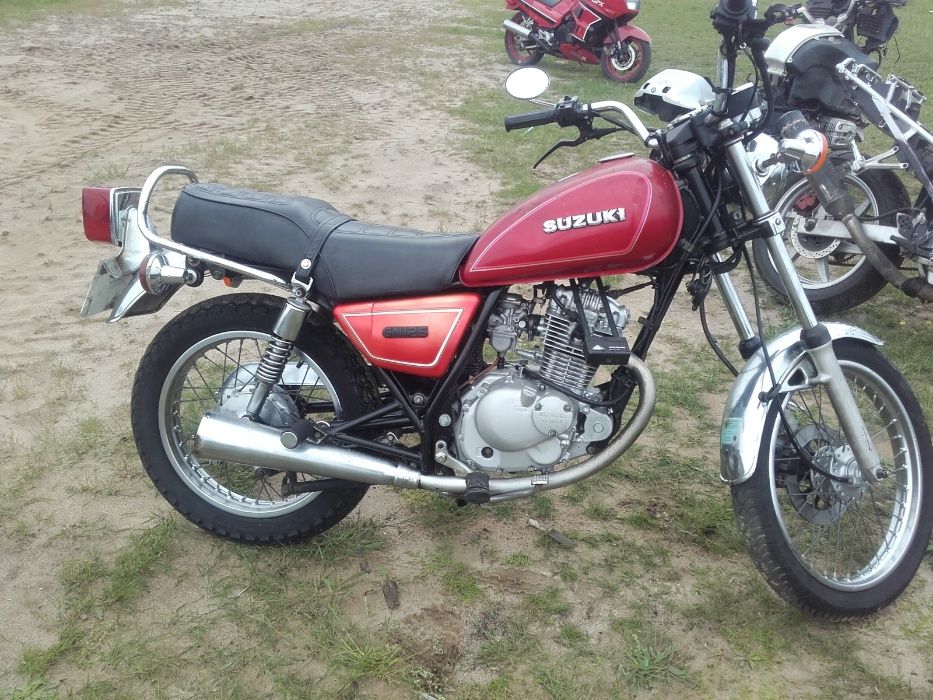 Suzuki gn125 tux125 tu gn 125 moduł bak felga lagi koło gaźnik części