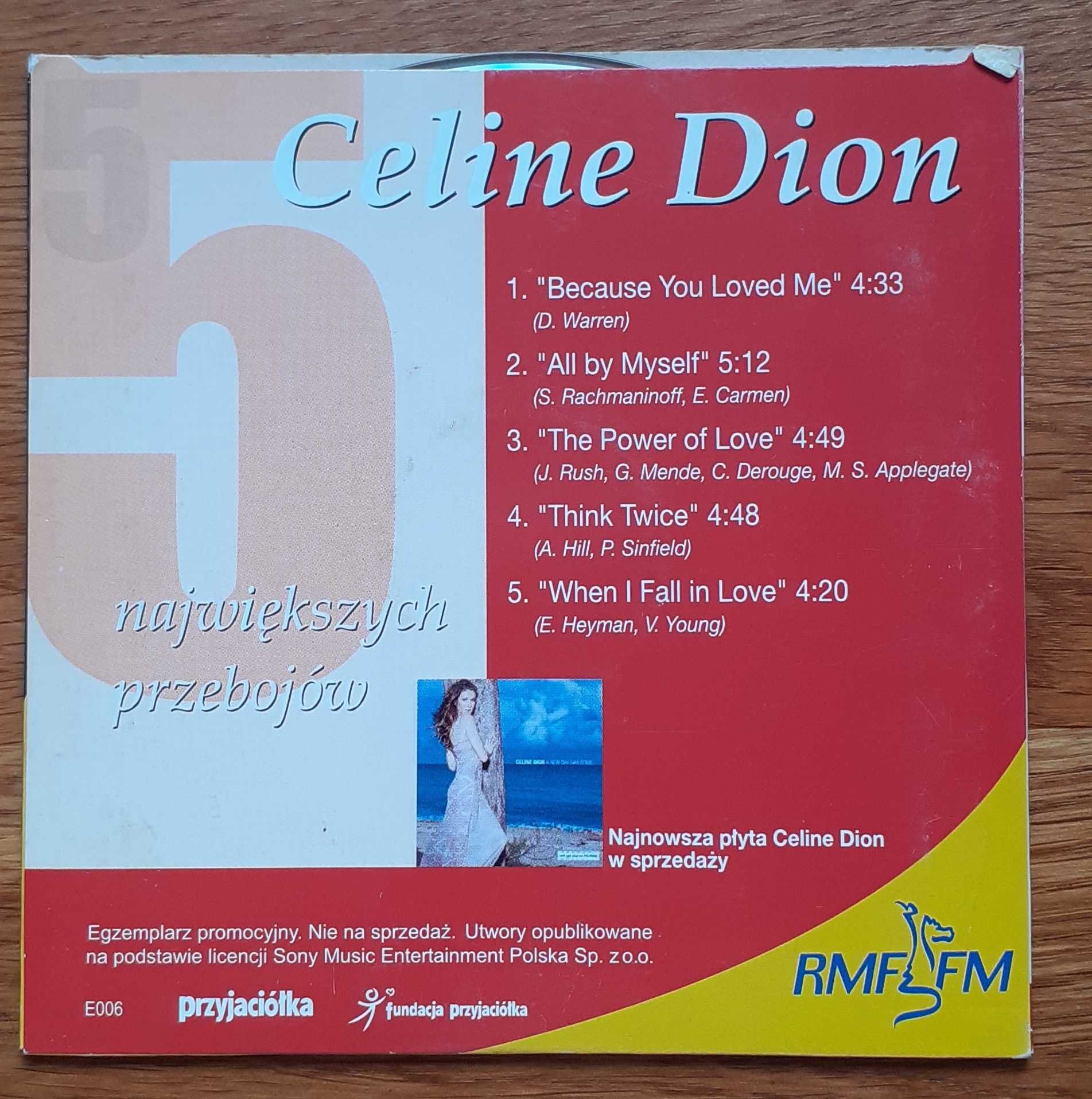 2 płyty CD Celine Dion Natalia Kukulska muzyka przeboje