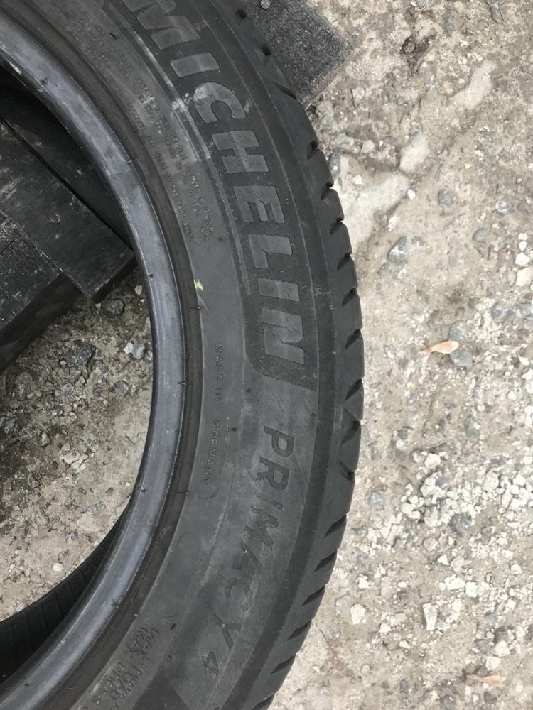 Michelin primacy4 215/55r16 пара  літо резина шини б/у склад