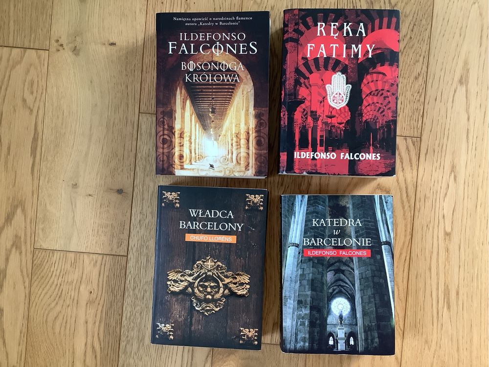 Ildefonso Falcones, Chufo Llorens, 4 książki obyczajowe