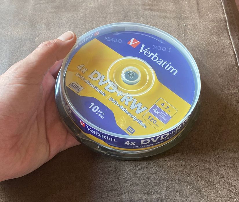 Verbatim DVD+RW 4.7gb