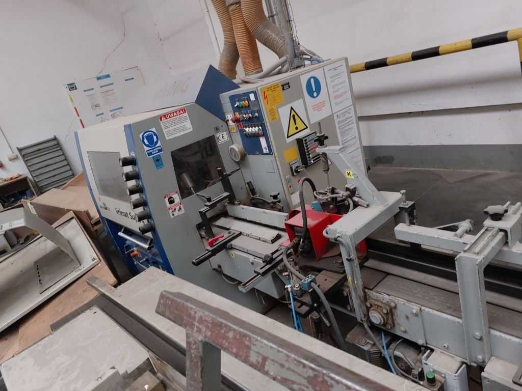 Weinig Unimat Super 4 z podajnikiem hydraulicznym EM 15 i inne maszyny