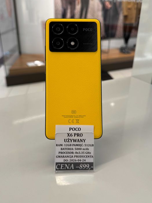 POCO X6 PRO 12/512GB Topcase Vivo *Raty 0%