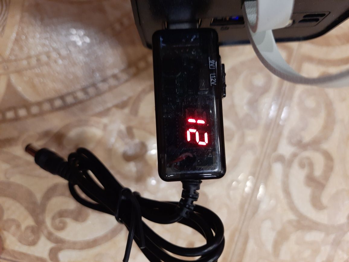 Кабель для роутера USB-DC 9V - 12V