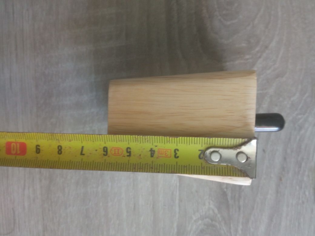 Nóżki drewniane 5 cm do mebli
