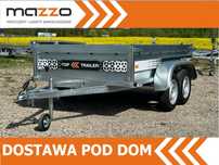 MAZZO DOSTAWA! Przyczepa Top Trailer TT25/2 MAX 251x135x45cm DMC750 kg SPAWANA! kat. B, MOCNA! PROMOCJA CENOWA!  Cena promocyjna! Dwuosiowa solidna przyczepa Niewiadów DMC 750kg!