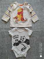 Body+bluzka niemowlęce dla chłopca rozm 56-62cm[0-3mies]Disney