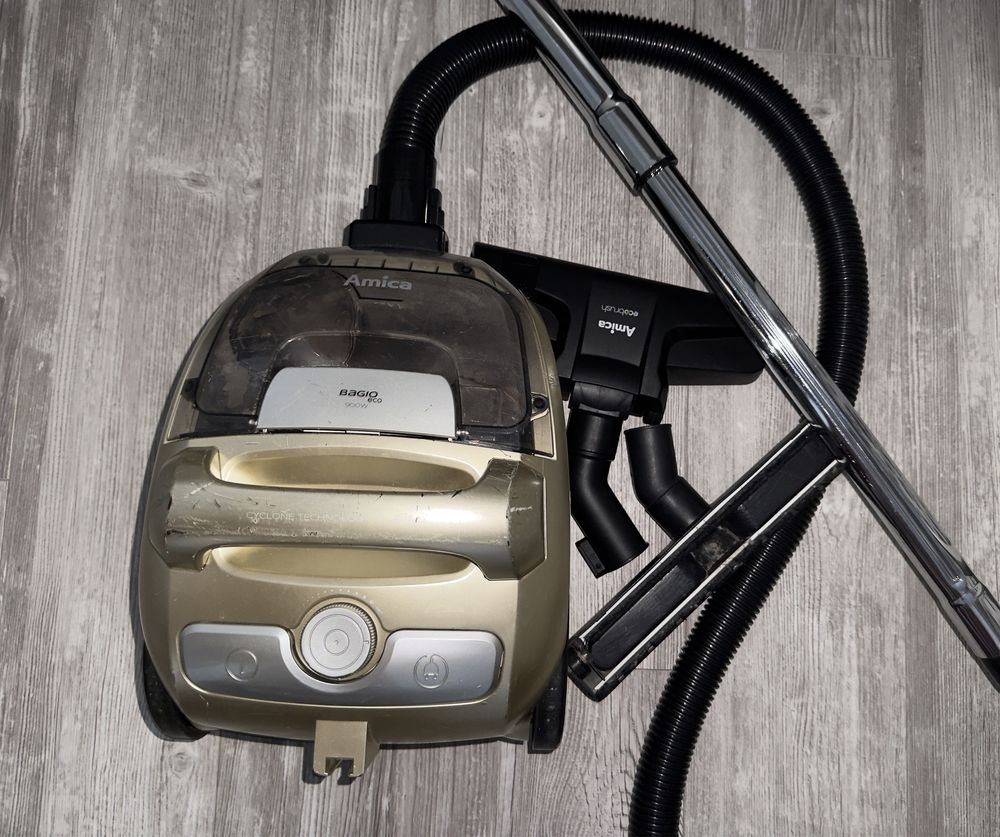 odkurzacz amica bagio eco bezworkowy 900w 100% sprawny