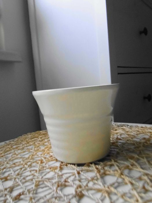 Kwiatek gratis Ceramiczna osłonka na kwiatek doniczkowy