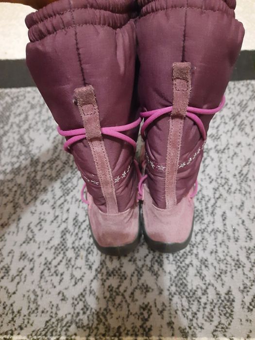 Ecco 32 взуття на дівчинку осінь зима чоботи ботинки