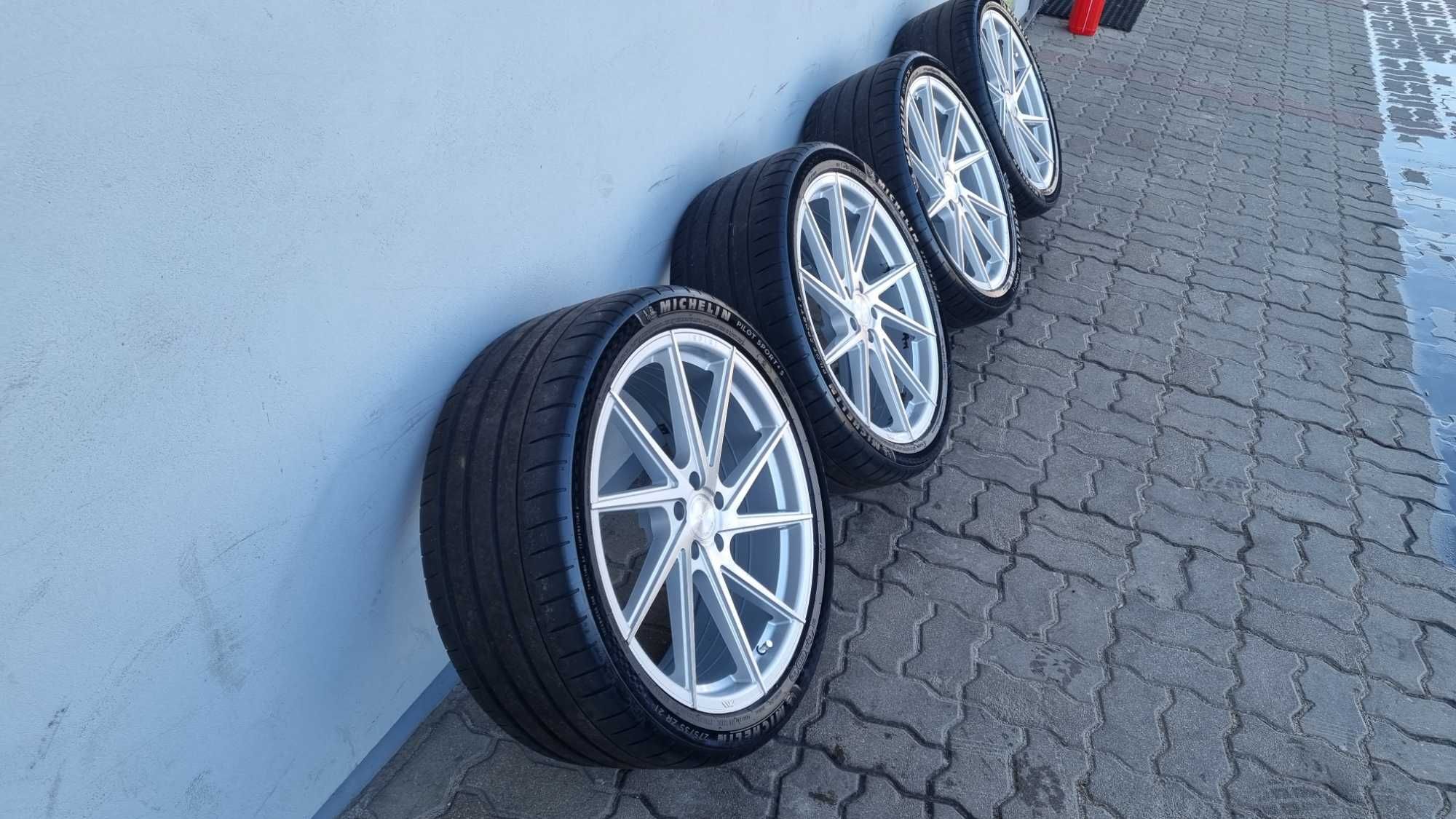 Felgi Aluminiowe Opony ISPIRI 21 cali 5x112 Audi A7 S8 A8 D2 D3 D4 D5