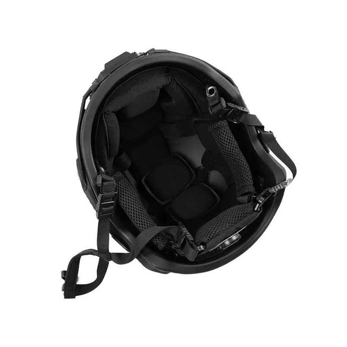 НОВИЙ! Шолом FAST Velcro Specprom NIJ IIIA (1 клас ДСТУ) Чорний